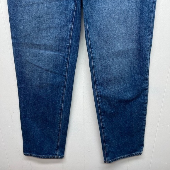 Madewell The Perfect Vintage Straight Jean Women's Size 25 Dark Wash Button Fly - Picture 5 of 10
